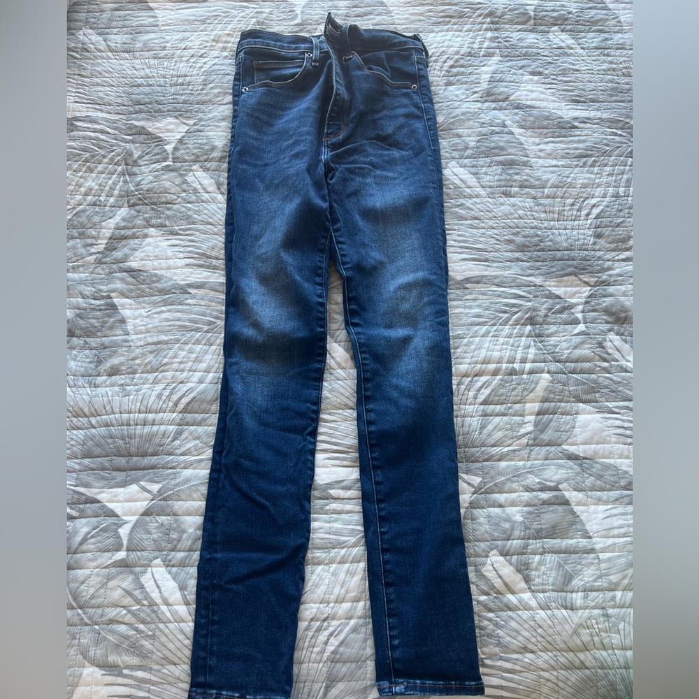 Abercrombie ulta high rise super skinny jeans